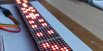 LED-Matrix Musterspiel